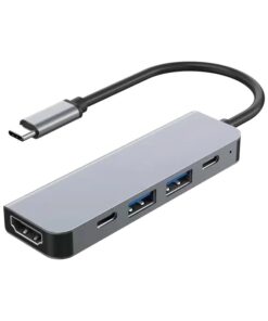 Adaptateur USB-C en station d'accueil, 5 à 8 fonctions, vue principale