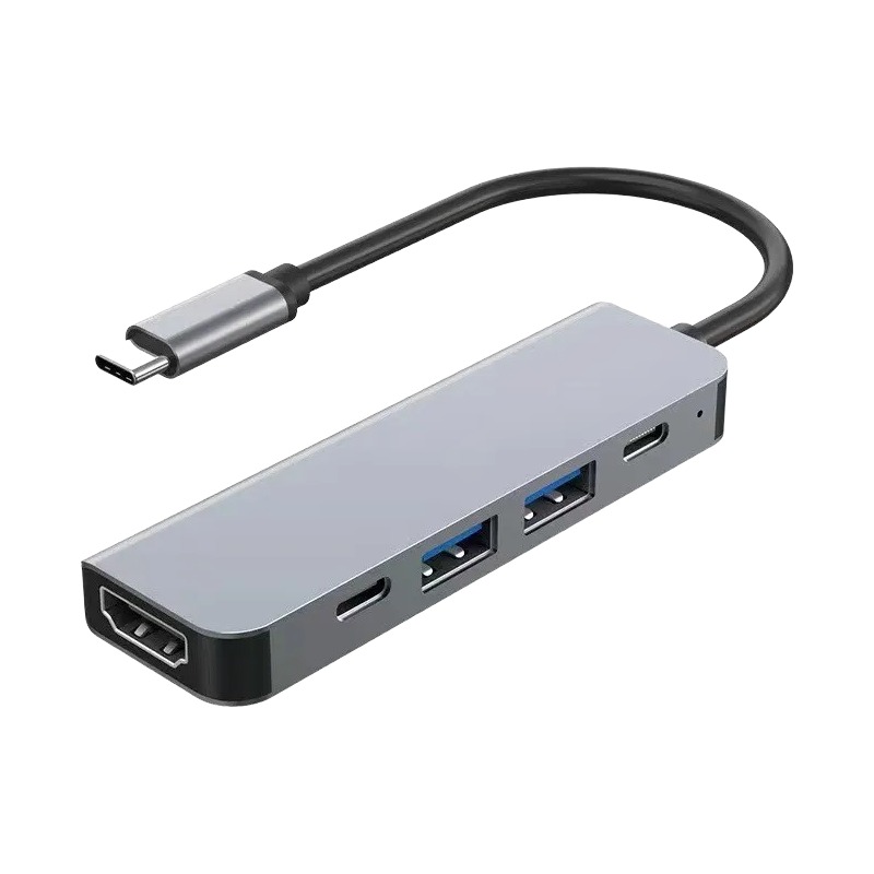Adaptateur USB-C en station d'accueil, 5 à 8 fonctions Adaptateur USB-C en station d'accueil, 5 à 8 fonctions, vue principale