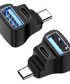 Adaptateur USB C en U a 180 degres, OTG 20 Gbit, vue principale