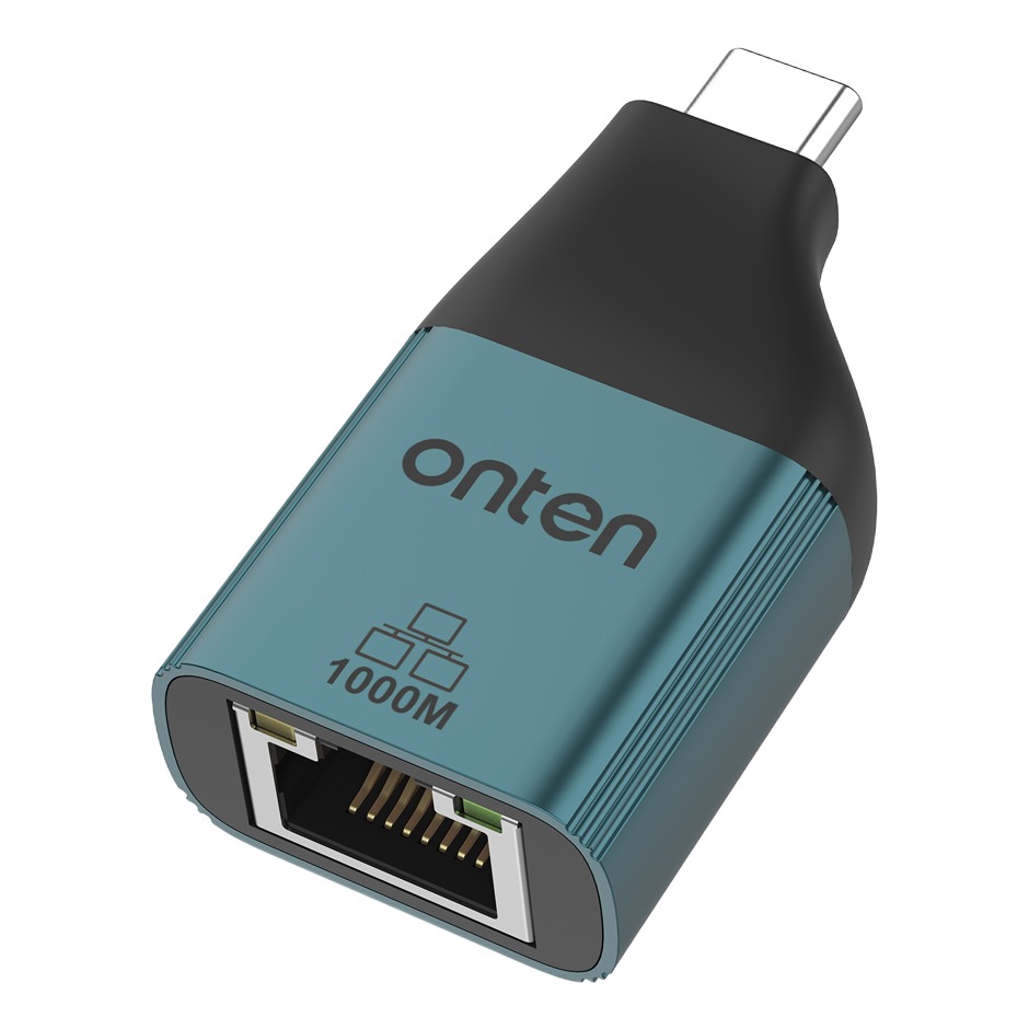 Adaptateur USB C ethernet vers RJ45, deux débits au choix Adaptateur USB C ethernet vers RJ45, deux débits au choix, vue principale