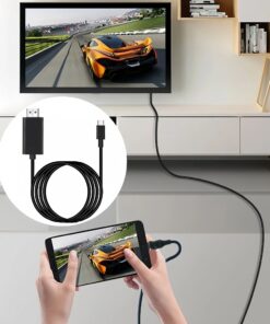 Adaptateur USB c HDMI 4K a 60 Hz pour telephone, vue principale