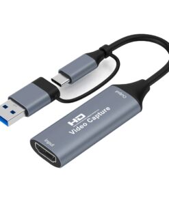 Adaptateur USB c HDMI de capture vidéo, entrée 4K sortie 1080p, vue principale