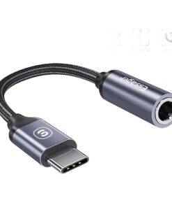 Adaptateur USB C jack en cordon audio auxiliaire, vue principale