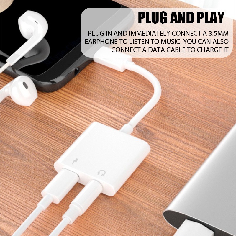 Adaptateur USB C jack et charge 2 en 1 pour musique et appels Adaptateur USB C jack et charge 2 en 1 pour musique et appels, detail