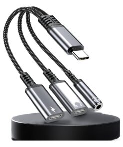 Adaptateur USB c jack et charge rapide 60 W, 3 en 1, vue principale