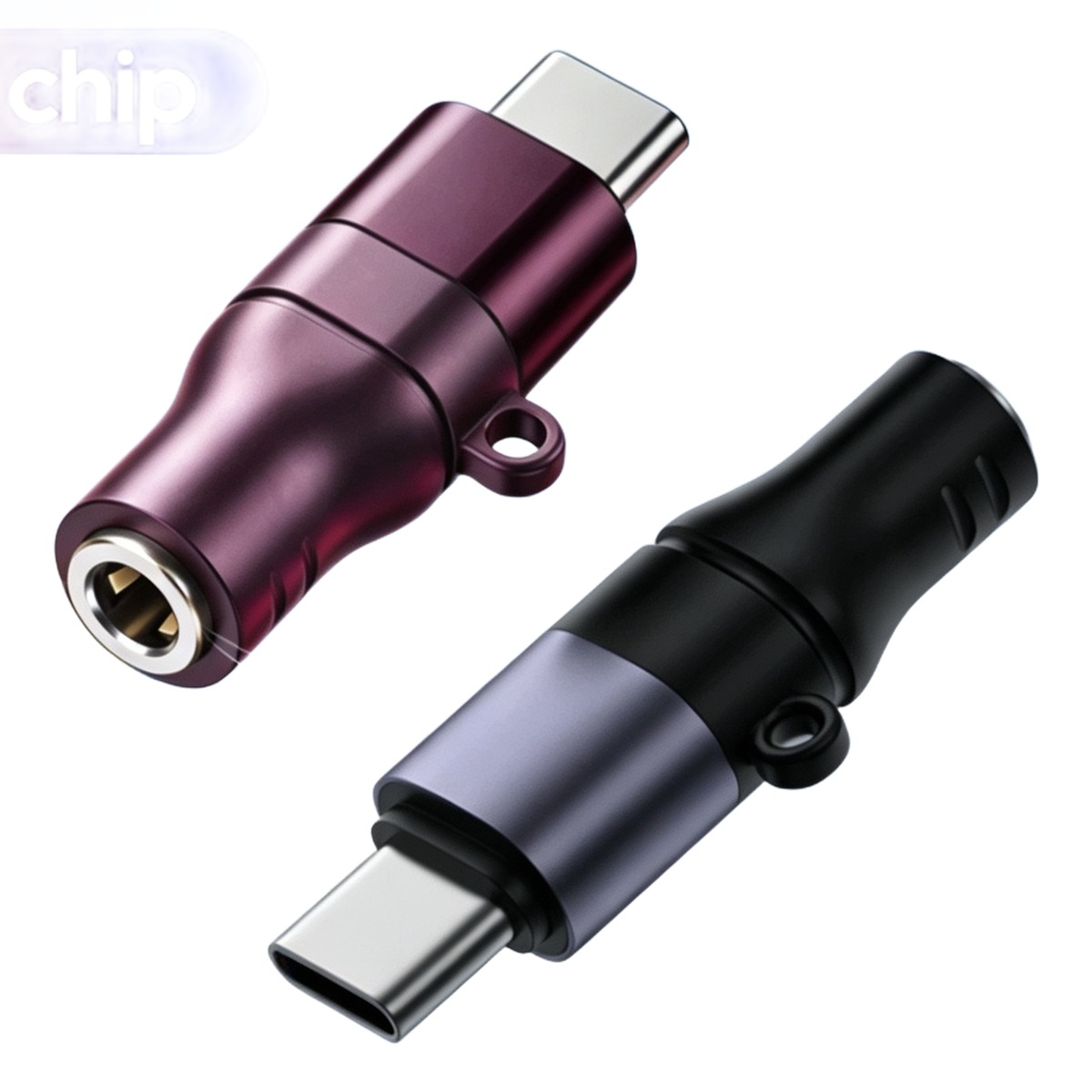 Adaptateur USB C jack mini avec convertisseur numérique intégré Adaptateur USB C jack mini avec convertisseur numérique intégré, vue principale