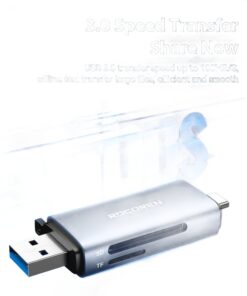 Adaptateur USB-C lecteur de cartes SD et microSD 2 en 1, vue principale
