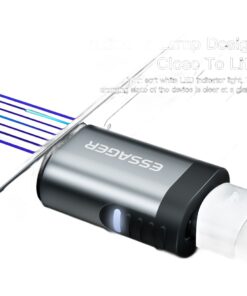 Adaptateur USB-C magnétique 24 broches, charge 100 W, vue arriere