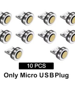 Adaptateur USB-C magnétique en embouts, lot de 10 pièces, vue principale