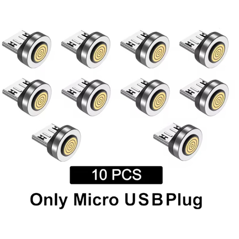 Adaptateur USB-C magnétique en embouts, lot de 10 pièces Adaptateur USB-C magnétique en embouts, lot de 10 pièces, vue principale