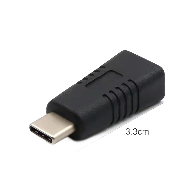 Adaptateur USB-C male vers mini USB femelle universel Adaptateur USB-C male vers mini USB femelle universel, vue arriere