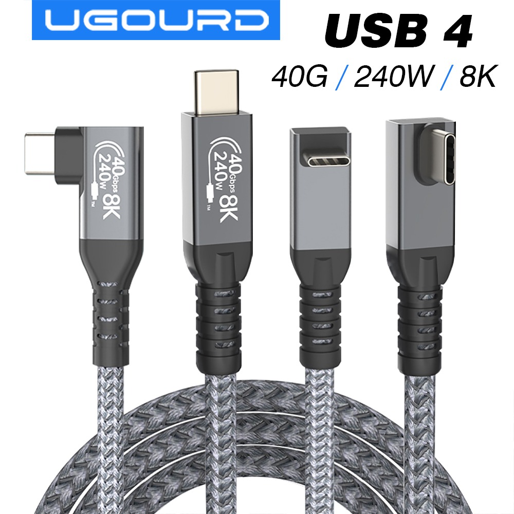 Adaptateur USB-C Thunderbolt coude a 90 degres Adaptateur USB-C Thunderbolt coude a 90 degres, detail