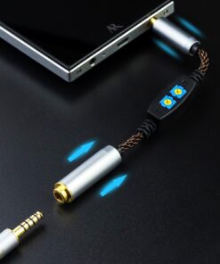 Adaptateur USB-C vers jack à résistance réglable, vue principale