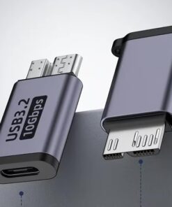 Adaptateur USB-C vers Micro B Mâle, Connecteur Type-C Femelle, detail