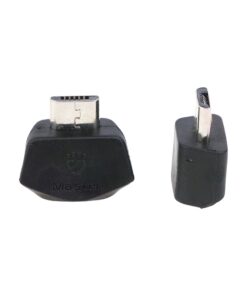 Adaptateur USB-C vers prise micro pour souris sans fil, vue de face