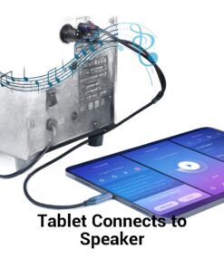 Adaptateur USB-C vers RCA pour amplificateur audio, vue principale