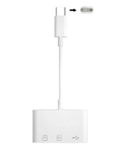 Adaptateur USB-C vers TF CF SD, lecteur de carte mémoire OTG, vue principale