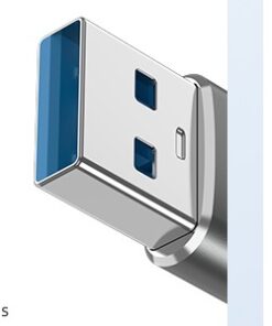 Adaptateur USB-C vers USB-A OTG 5Gbps, vue arriere