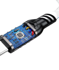 Adaptateur USB-C vers USB-A tressé, 10 Gbit/s et 60 W, detail