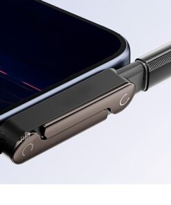 Adaptateur USB-C vers USB-C 240W avec Support Pliable, vue principale