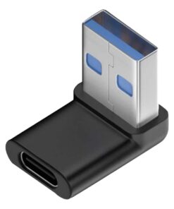 Adaptateur USB USB C coudé à 90 degrés pour ports encombrés, vue principale