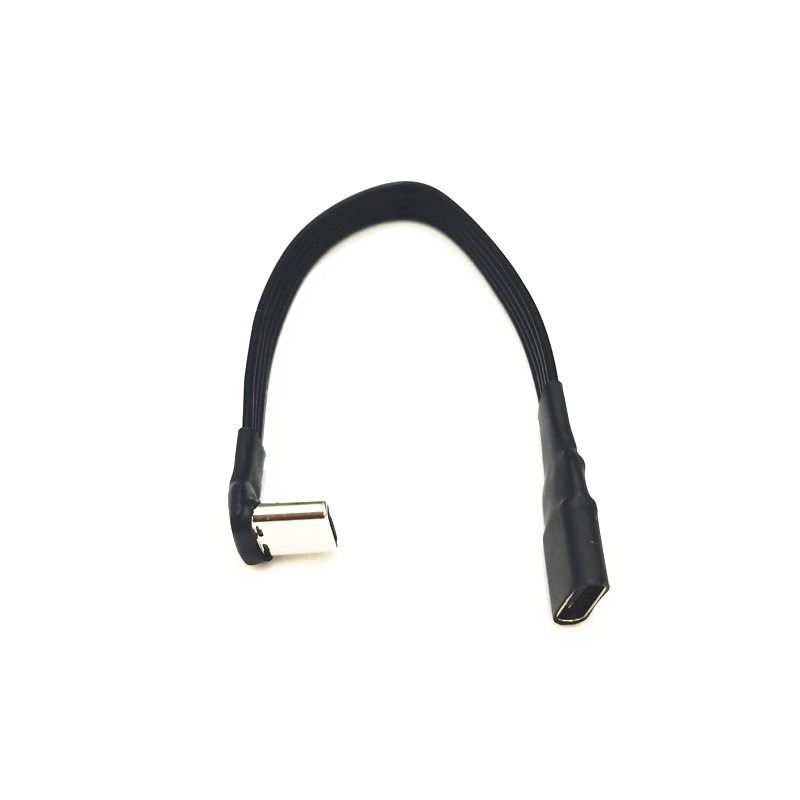 Adaptateur USB USB c coude a 90 degres souple Adaptateur USB USB c coude a 90 degres souple, vue principale