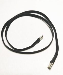 Adaptateur USB USB c coude a 90 degres souple, detail
