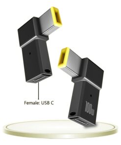 Adaptateur USB USB C de charge 100 W à embout d'alimentation, vue principale