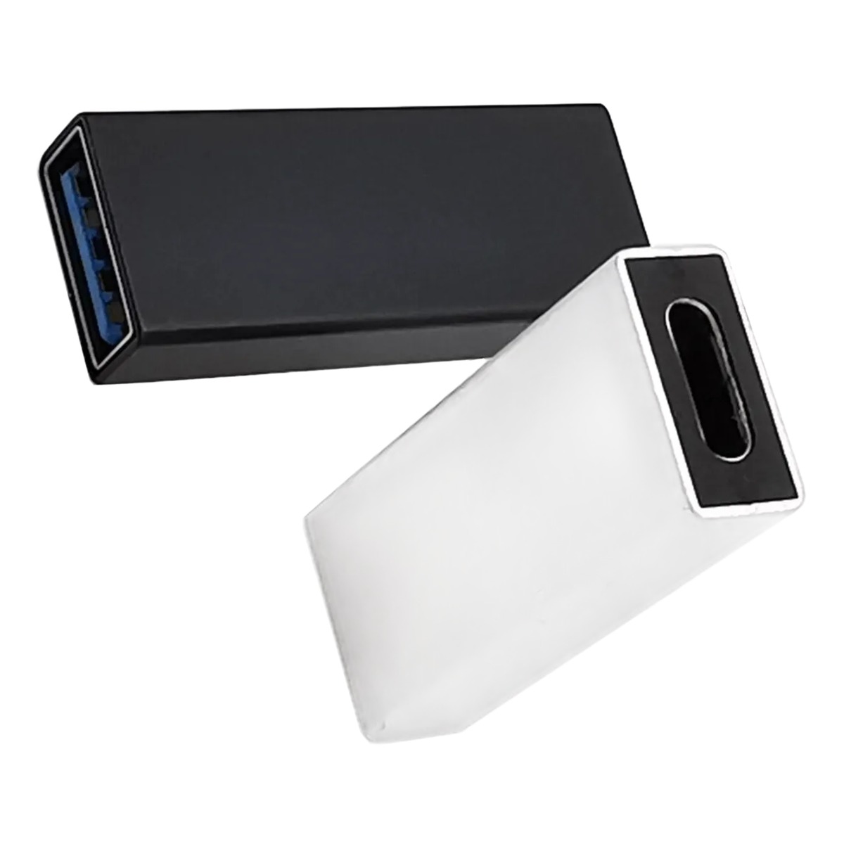 Adaptateur USB USB c femelle vers USB 3.1, 5 Gbit/s Adaptateur USB USB c femelle vers USB 3.1, 5 Gbit/s, vue de trois quarts