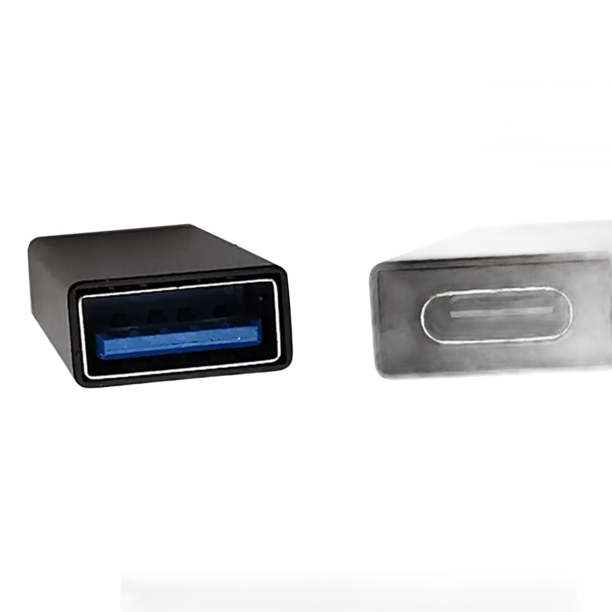 Adaptateur USB USB c femelle vers USB 3.1, 5 Gbit/s Adaptateur USB USB c femelle vers USB 3.1, 5 Gbit/s, vue de face