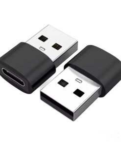 Adaptateur USB USB C femelle vers USB A mâle, lot de deux, vue principale