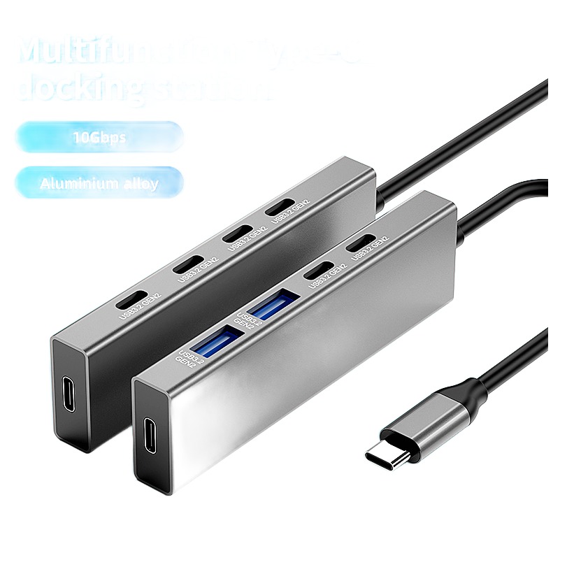 Adaptateur USB USB c, hub 4 ports USB 3.2 à 10 Gbit/s Adaptateur USB USB c, hub 4 ports USB 3.2 à 10 Gbit/s, vue principale