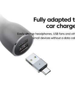 Adaptateur USB USB C mâle mâle, puce intégrée en USB 3.0, vue de face