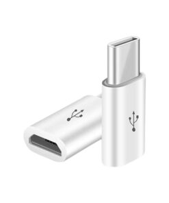 Adaptateur USB USB C, micro USB femelle vers type C mâle, lot de trois, vue principale