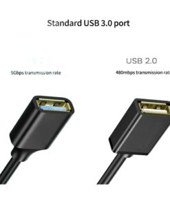 Adaptateur USB USB C OTG : brancher une clé USB sur un téléphone, vue de face