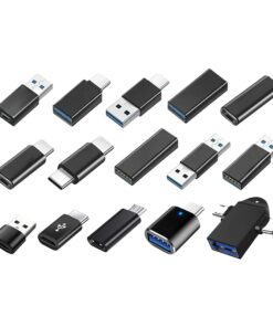 Adaptateur USB USB c OTG par lot de quinze pieces, vue principale