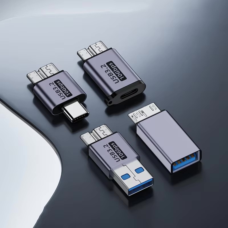 Adaptateur USB USB C vers micro USB 3.0 pour disque externe Adaptateur USB USB C vers micro USB 3.0 pour disque externe, vue principale