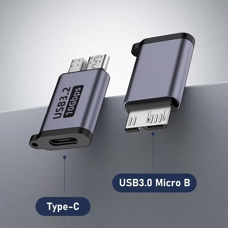Adaptateur USB USB C vers micro USB 3.0 pour disque externe Adaptateur USB USB C vers micro USB 3.0 pour disque externe, detail