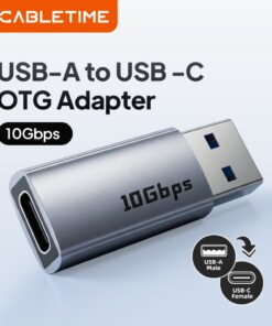 Adaptateur USB vers USB-C 10 Gbit/s, lot de deux, vue principale