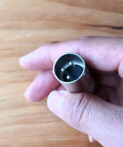 Adaptateur XLR jack 3,5 mm femelle vers XLR mâle trois broches, detail