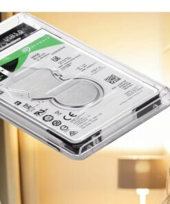 Boîtier adaptateur SSD vers USB-C 2.5 pouces, vue de face