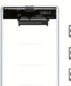 Boîtier adaptateur SSD vers USB-C 2.5 pouces, detail