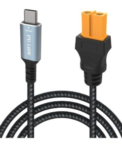 Câble adaptateur USB-C vers XT60, 140 W, quatre longueurs, vue principale