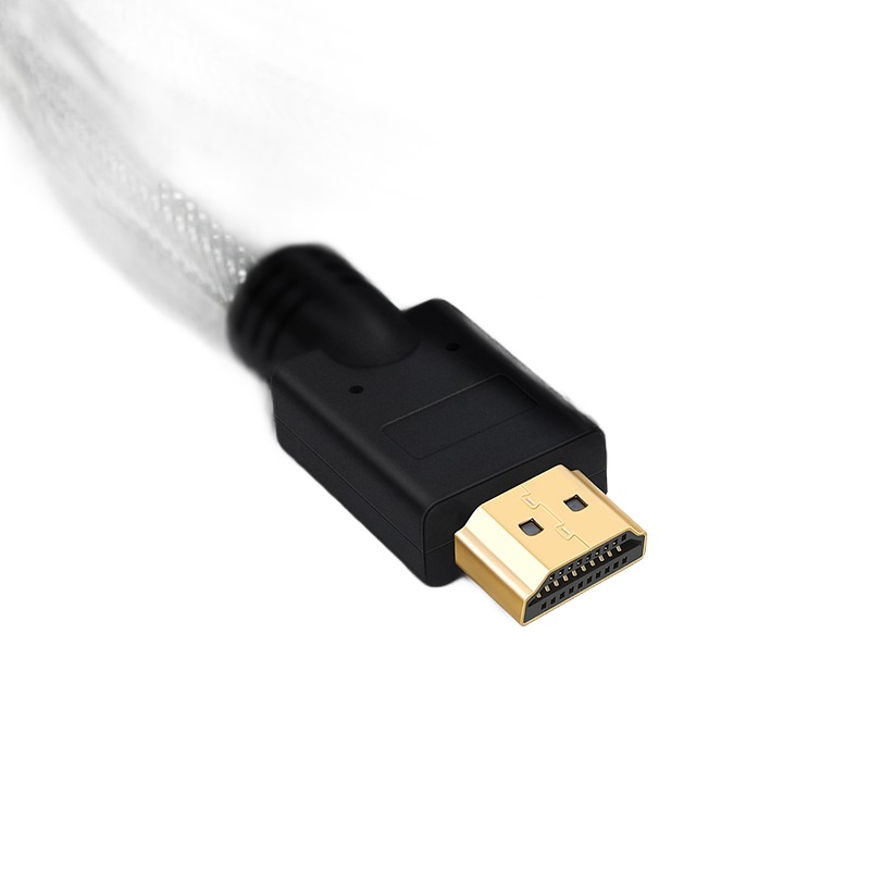 Câble HDMI long de 5 à 20 mètres pour splitter HDMI, tressé Câble HDMI long de 5 à 20 mètres pour splitter HDMI, tressé, vue de trois quarts
