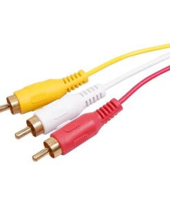 Câble HDMI vers 3 RCA, 1,5 mètre, vue de trois quarts