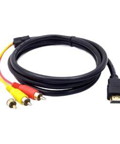 Câble HDMI vers 3 RCA pour décodeur, 1,5 m, vue principale