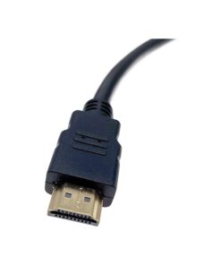 Câble HDMI vers 3 RCA pour décodeur, 1,5 m, vue arriere