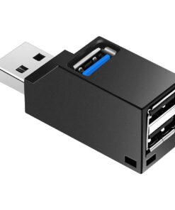Hub USB C mini, un port vers trois, boîtier compact de 19 g, vue principale