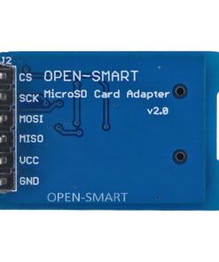 Module adaptateur carte sd micro en interface SPI, vue de trois quarts