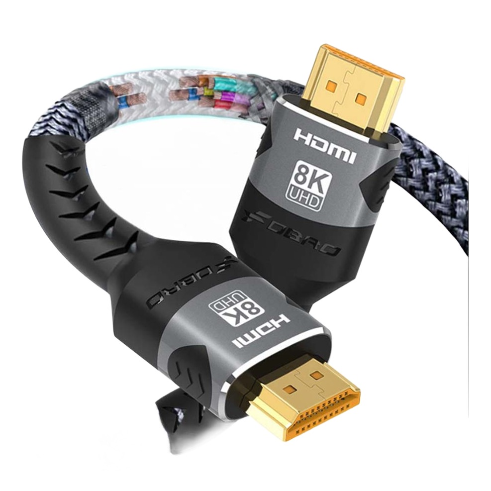Splitter HDMI 2.1 en cable 8K de 1 a 3 metres Splitter HDMI 2.1 en cable 8K de 1 a 3 metres, vue principale